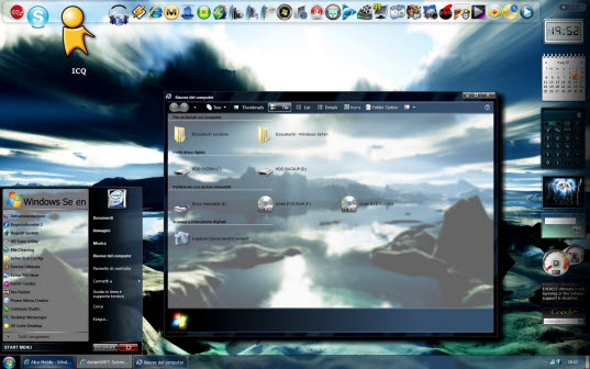 DOWNLOAD WINDOWS 7 WINDOWBLINDS (WB) SKIN FOR XP - TWEAKING WITH