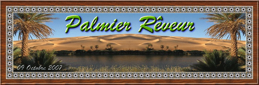 Le palmier des r�ves en vers