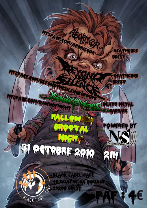 Halloween brootal night @ Brest